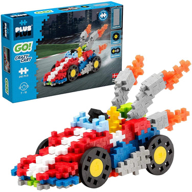 plus plus stem PLUS-PLUS - GO! CRAZY CART - 240PCS